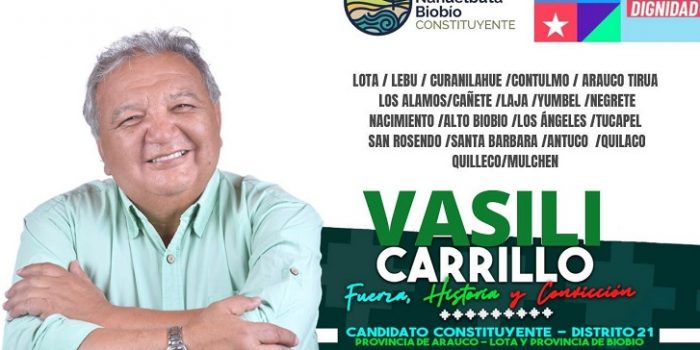 UDI solicita nulidad de candidatura a constituyente de exfrentista Vasili Carrillo