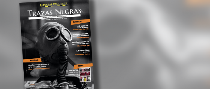 Revista Trazas Negras: seis números retratando el género policial y negro en Chile