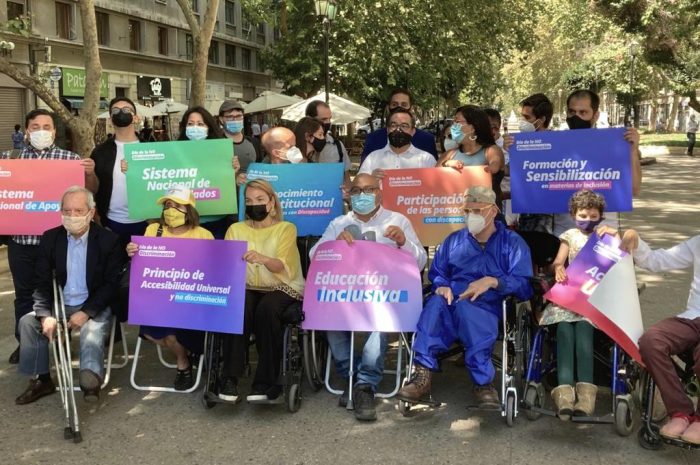 Candidatos con discapacidad de la zona central firman decálogo de derechos a defender en la Nueva Constitución
