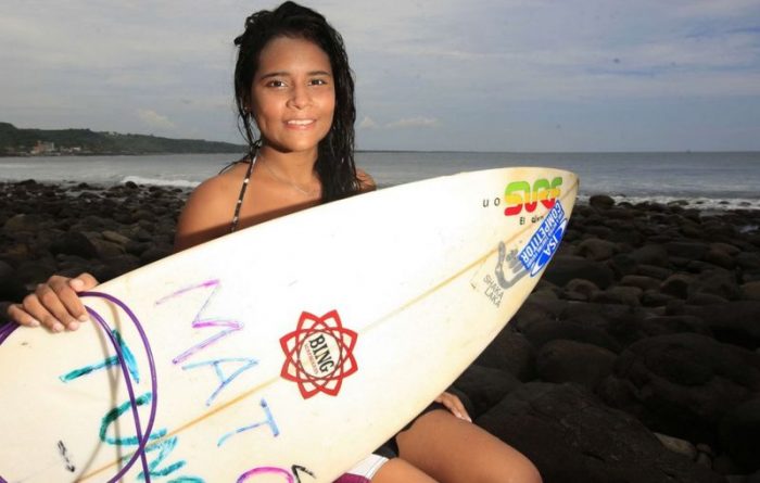 Katy Díaz, la surfista de El Salvador aspirante a los Olímpicos a la que un rayo mató mientras entrenaba