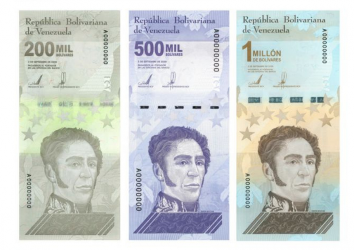 Venezuela lanza el billete de un millón de bolívares: cuánto vale y cómo se ha llegado hasta aquí