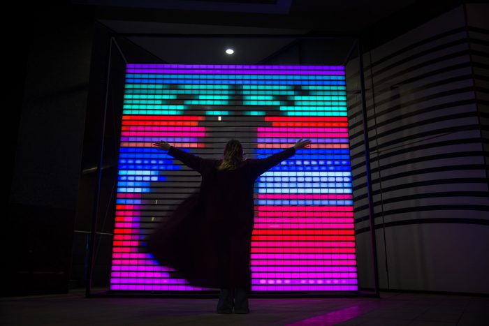 Dos chilenos presentan sus obras en el primer Festival anual de luz y arte en Riad