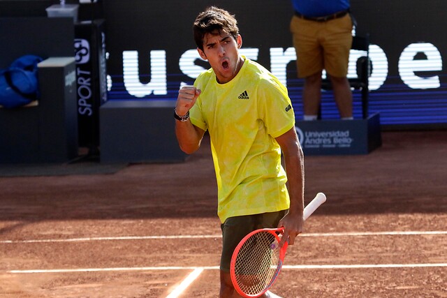 Garin logra otro triunfo en el ATP de Santiago y concreta su entrada a semifinales