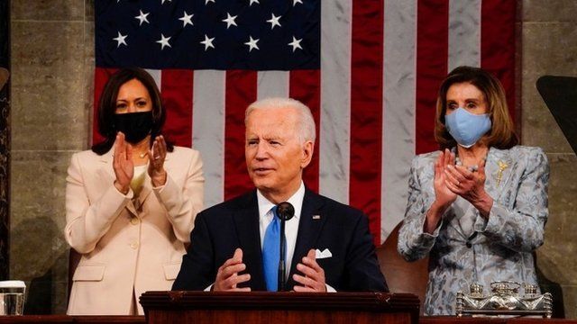 4 claves de las propuestas «transformadoras» que Joe Biden presentó en su primer discurso ante el Congreso de EE.UU.