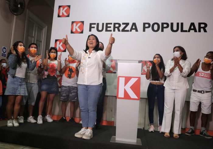 Keiko Fujimori se perfila para pelear con Castillo la presidencia de Perú en el balotaje