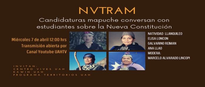 Conversatorio con candidaturas mapuche sobre la Nueva Constitución