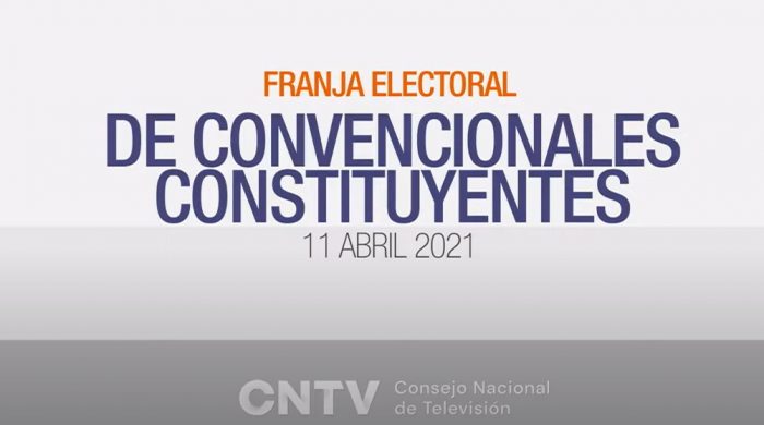 CNTV entrega balance de la franja electoral de constituyentes: alto rating pero un 38% dice que «no hay mucha claridad en los mensajes»