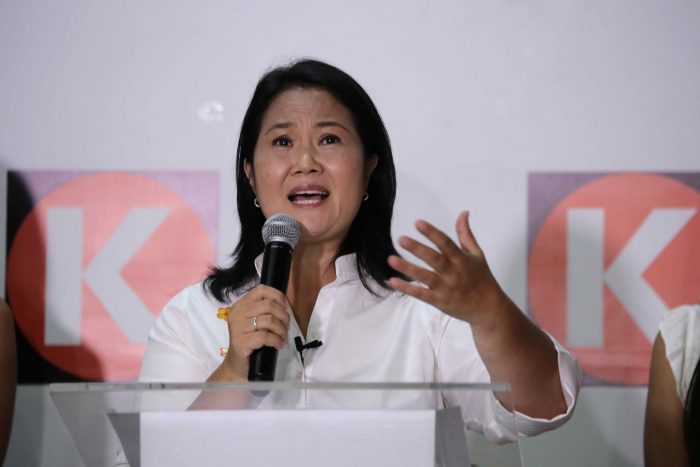 Keiko Fujimori pide auditoría internacional para revisar elecciones en Perú