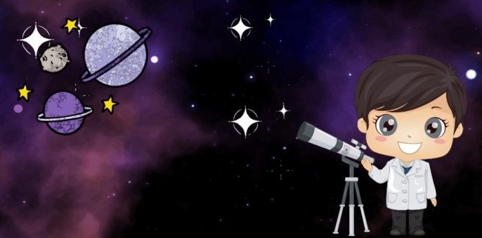 Cursos online de astronomía para niños y niñas