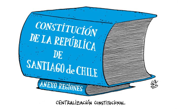 Ilustrador Alen Lauzán reflexiona sobre la regionalización en nueva Constitución