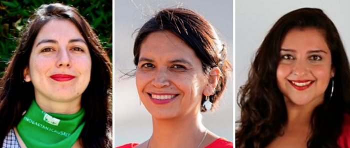 Alondra Carrillo, Cristina Dorador y Virginia Palma Erpel: los perfiles feministas en la nueva política