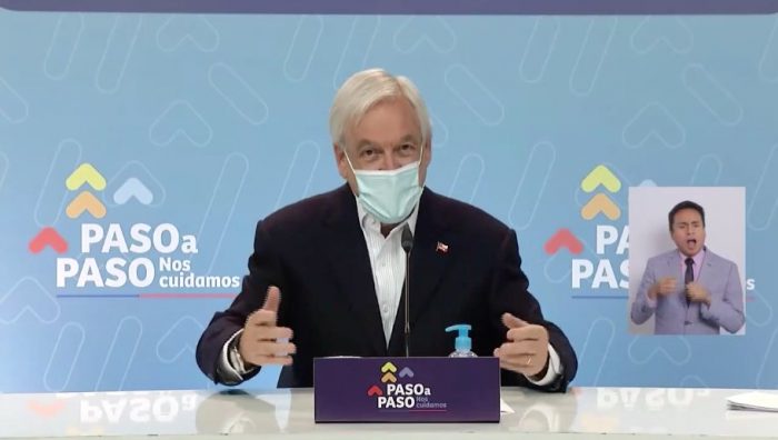 Sin hablar de ayuda universal ni de la agenda de “mínimos comunes”, Presidente Piñera da su versión de la apertura del diálogo con el Congreso