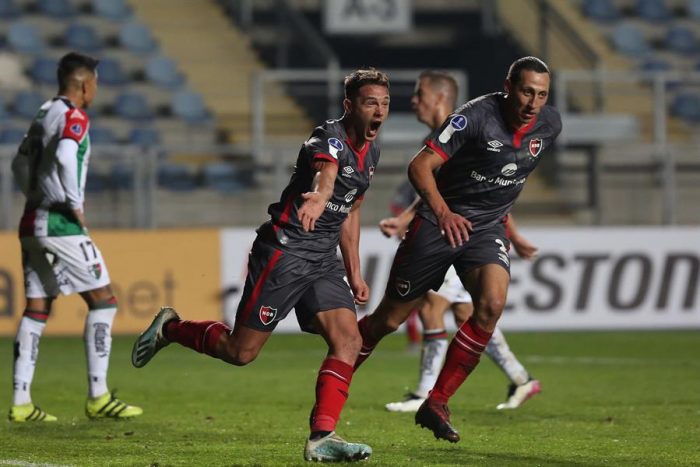 Newell’s venció sobre el final a un golpeado Palestino que quedó ad portas de la eliminación de la Sudamericana