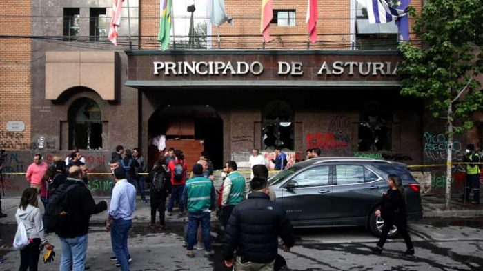 Por lanzamiento de bombas molotov: condenan hasta seis años de presidio a sujetos que fueron absueltos por el incendio del Hotel Principado de Asturias