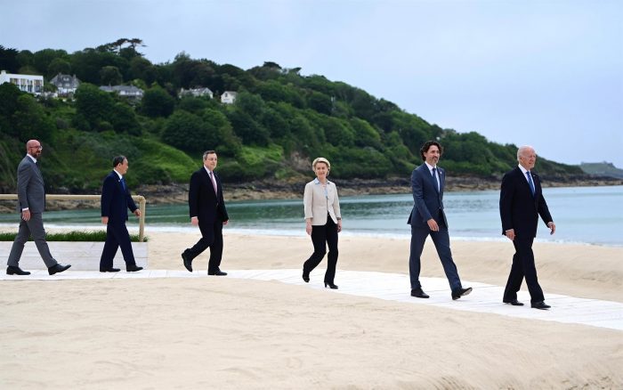 G7 carga contra la amenaza china al libre comercio y a los derechos humanos en declaración final de cumbre