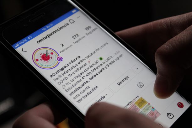 Estudiantes de Enfermería promueven vacunación de adultos jóvenes en Instagram y TikTok