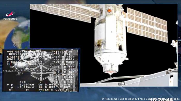 Tras 14 años de retraso, módulo ruso Nauka se acopla con éxito a la Estación Espacial Internacional