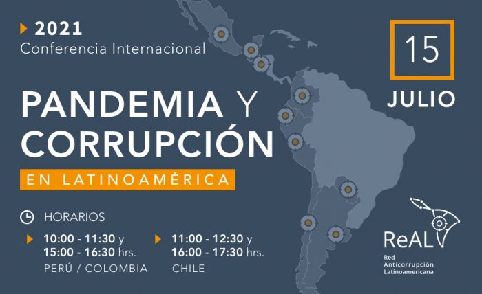 “Pandemia y Corrupción en Latinoamérica”: la conferencia donde presentarán reportes sobre transparencia en el proceso de vacunación anticovid de la región
