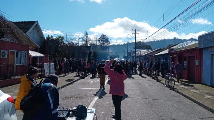 Desalojan toma contra la construcción de la Central hidroeléctrica Rucalhue en el Biobío