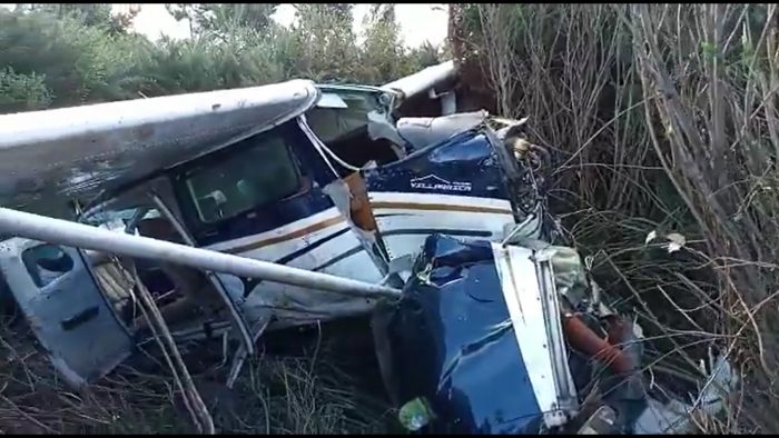 Avioneta cayó en trayecto de Isla Mocha a Tirúa: cinco personas heridas