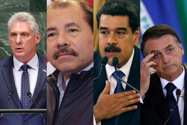 Díaz-Canel, Ortega, Maduro y Bolsonaro, «depredadores de la prensa» para Reporteros Sin Fronteras