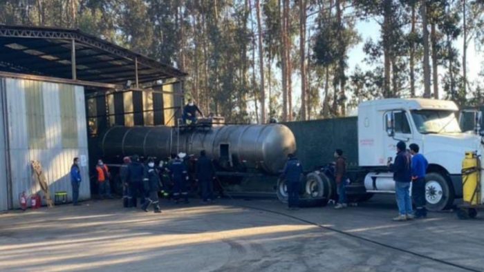 Al menos tres personas mueren tras inhalar sulfhidrato de sodio en Barrio Industrial de Concón