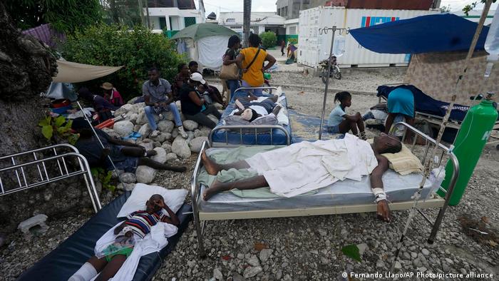 Haití sufre intensas lluvias bajo secuelas del terremoto