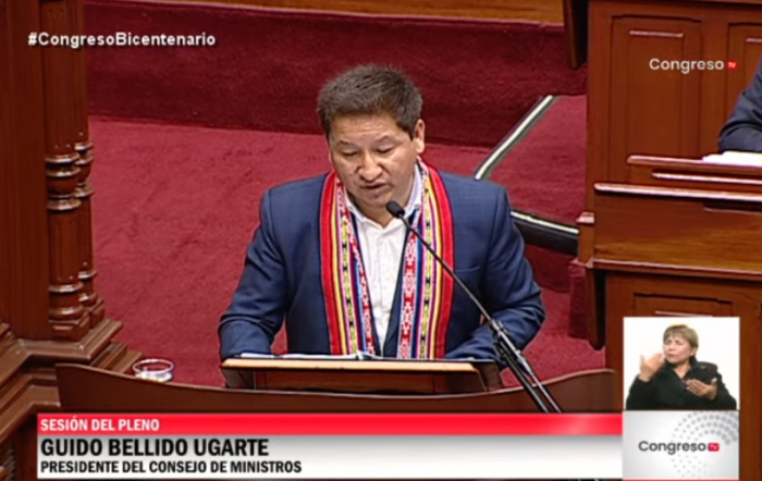 El discurso en quechua y aymara del primer ministro Bellido que desató las quejas de la oposición en el Congreso peruano