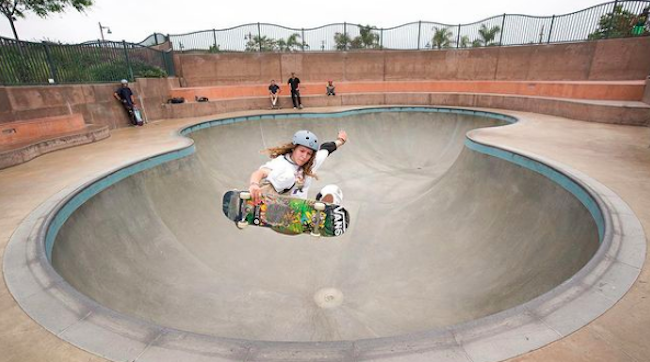 Josefina Tapia: la chilena que participa en los Juegos Olímpicos en la recién estrenada categoría skateboarding