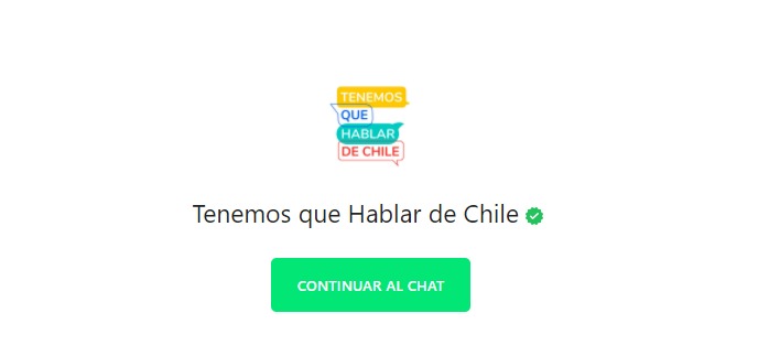 Tenemos que Hablar de Chile lanza inédito «chatbot» constitucional en alianza con WhatsApp: entregará información sobre el proceso constituyente