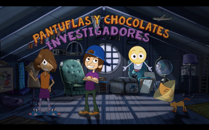 Serie infantil “Pantuflas y Chocolates”