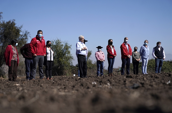 Presidente Piñera dice que la sequía es un «terremoto silencioso» y anuncia nuevo fondo