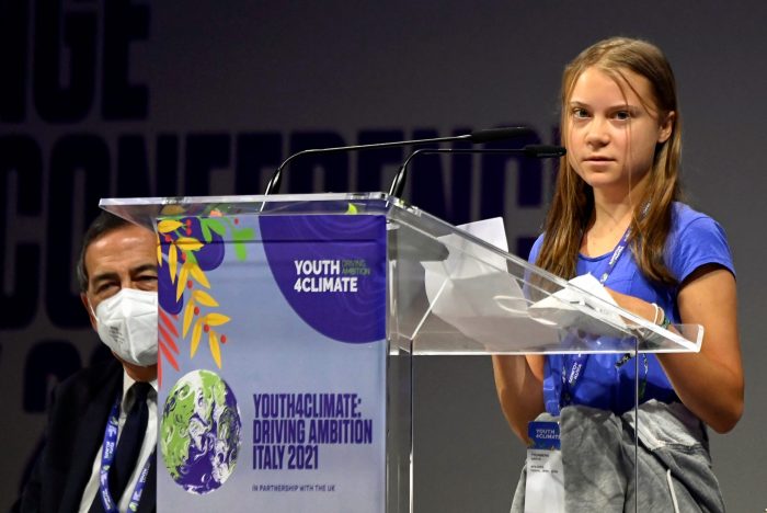 «30 años de blá blá»: Greta Thunberg cuestiona conversaciones sobre clima en Italia
