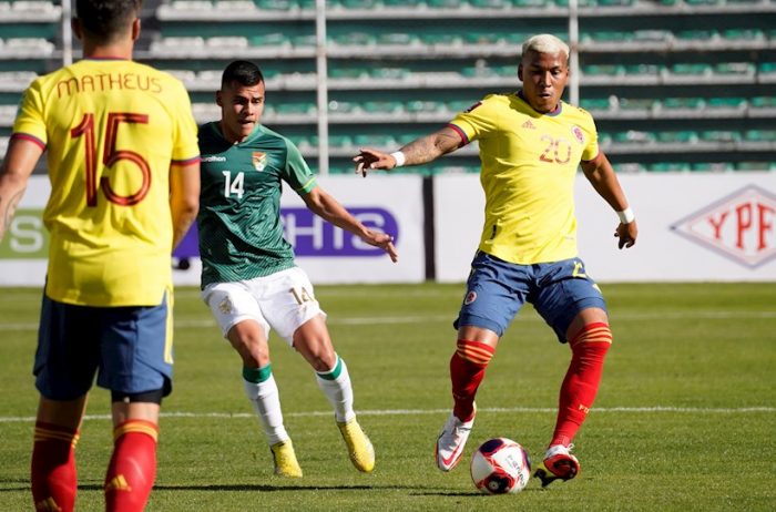 Eliminatorias rumbo a Catar 2022: Bolivia empata a Colombia con gol de Saucedo