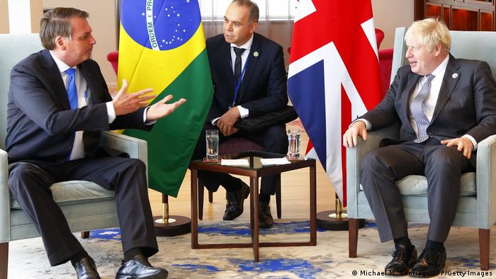 Jair Bolsonaro: Boris Johnson busca acuerdo «de emergencia» con Brasil