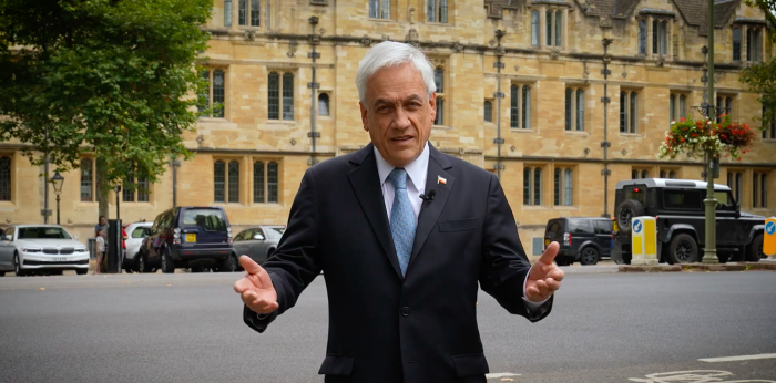 Presidente Piñera en Europa: anunció acuerdo con Universidad de Oxford para estudio sobre el Covid-19