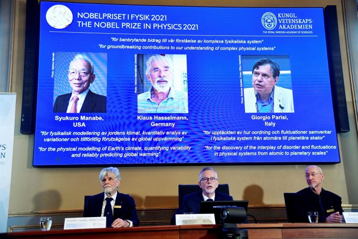 Nobel de Física para los sistemas físicos complejos y los estudios del clima