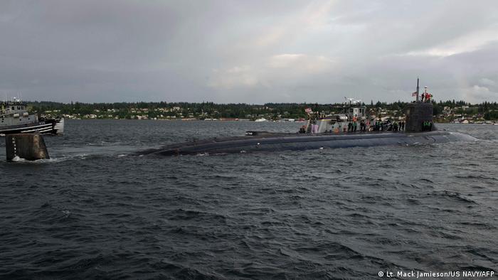 Submarino nuclear estadounidense choca con «objeto no identificado» en el Mar de China