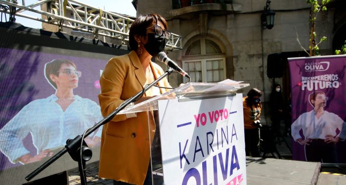 Platas de campaña de Karina Oliva: DC ingresa oficio al Servel y pide remitir antecedentes al Ministerio Público