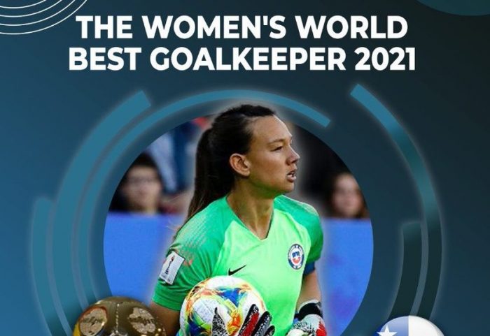 Tiane Endler elegida mejor portera del 2021: es la primera sudamericana en lo más alto del podio de la IFFHS