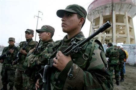 FF.AA. de Perú apoyarán a la policía en control de la seguridad en Lima