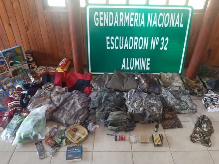 Argentina informa que detuvo a tres chilenos con municiones en la frontera