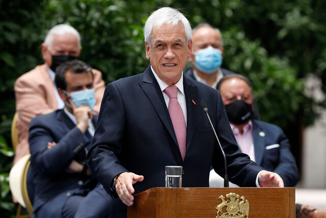 Presidente Piñera por apoyo de Bachelet a Boric: «Tiene derecho a expresar su opinión, pero tiene la obligación de cumplir con las normas de la ONU»