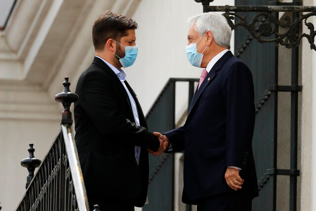 Boric tras reunirse con Presidente Piñera adelanta gabinete paritario y reitera reformas económicas «paso a paso»