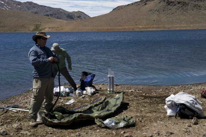 Lagos andinos de Chile pierden hasta un cuarto de sus aguas por megasequía