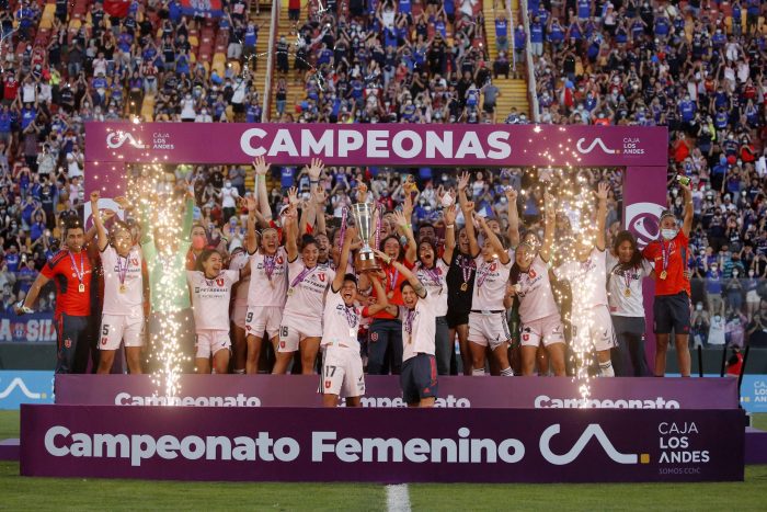 Celebran las azules: Universidad de Chile se proclamó campeón del fútbol femenino tras derrotar en una gran final a Santiago Morning