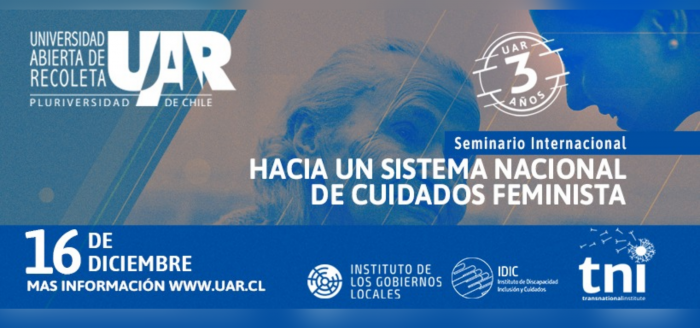 Foro internacional sobre Nueva Constitución planteará la urgencia de un Sistema Nacional de Cuidados Feminista