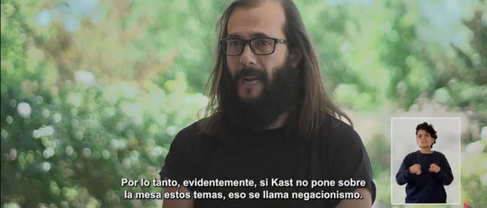 Marcelo Lagos en la franja electoral de Boric: «Si Kast no pone en la mesa estos temas (cambio climático), eso se llama negacionismo»