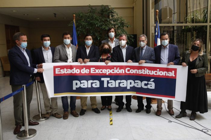 Diputados UDI exigen al Gobierno decretar estado de excepción en la región de Tarapacá por la ola de violencia