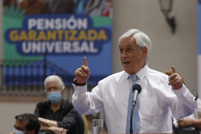 Presidente Piñera y primer pago de la PGU: «Estábamos muy conscientes de que las pensiones eran absolutamente insuficientes»
